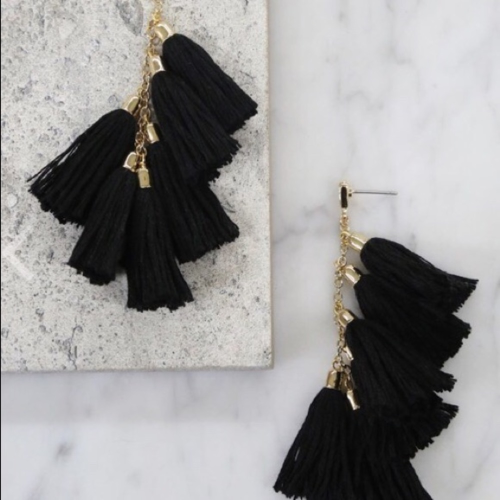 Ettika Tassel Earrings